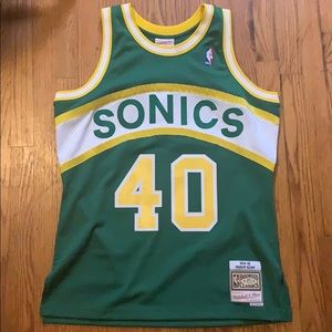Mitchell & Ness Seattle SuperSonics Jersey